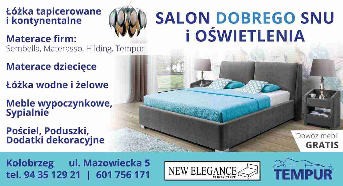 SALON DOBREGO SNU i OŚWIETLENIA Łóżka, materace, meble hotelowe - materace KOŁOBRZEG materace KOŁOBRZEG